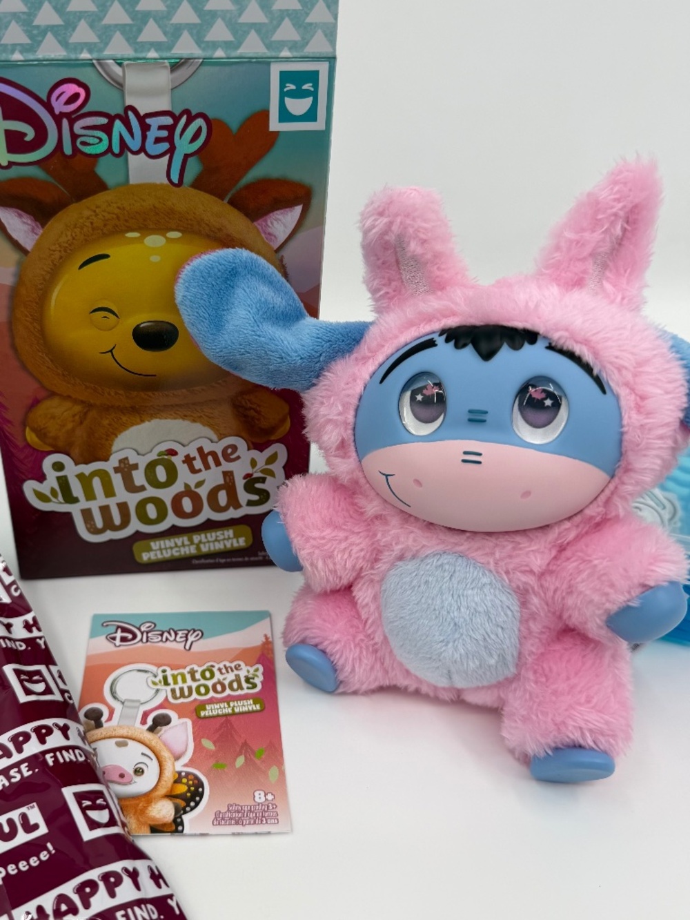 Disney Eeyore Bunny Into the Woods Vinyl Plush Keychain W/Box & Checklist NEW
